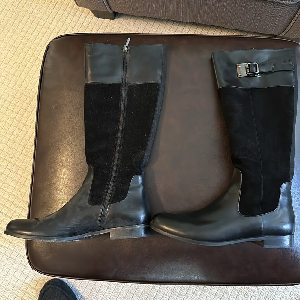 Aquatalia Italian leather and suede boots rarely worn - Picture 4 of 7